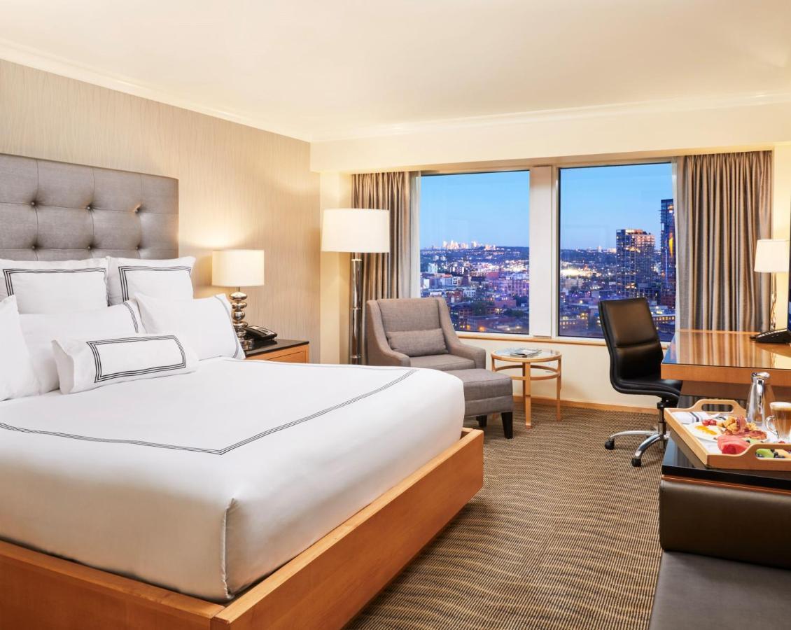 Pan Pacific Vancouver Exterior photo A guest room at the InterContinental New York Times Square